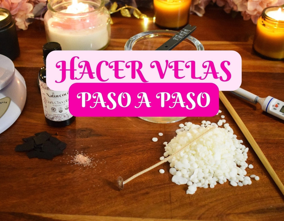 Cómo hacer una vela decorada y aromática : TUTORIAL+VIDEO PASO A PASO