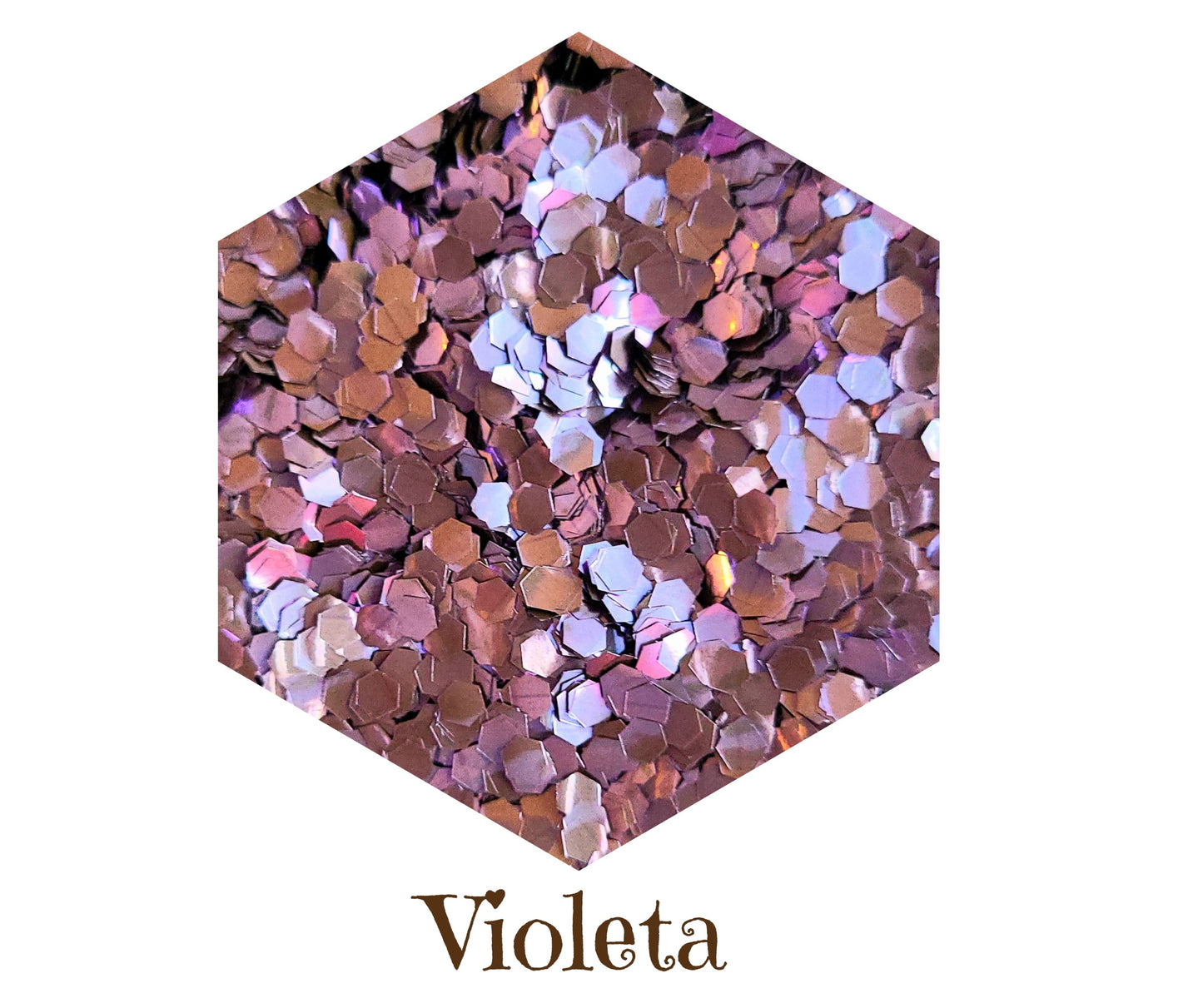 Brilho Biodegradável Violeta