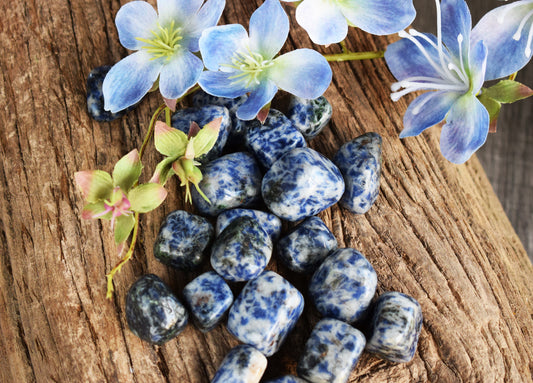 Sodalita Natural (Piedra de la Claridad Mental, Lógica y Verdad)