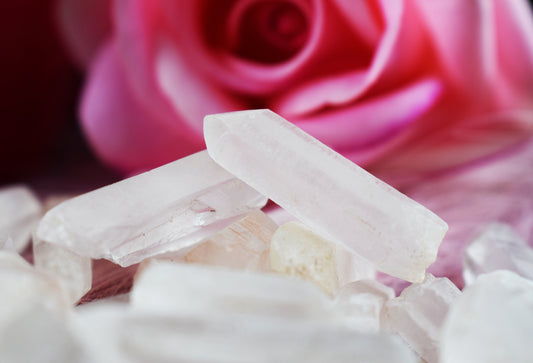 Quartz crystal points 5u