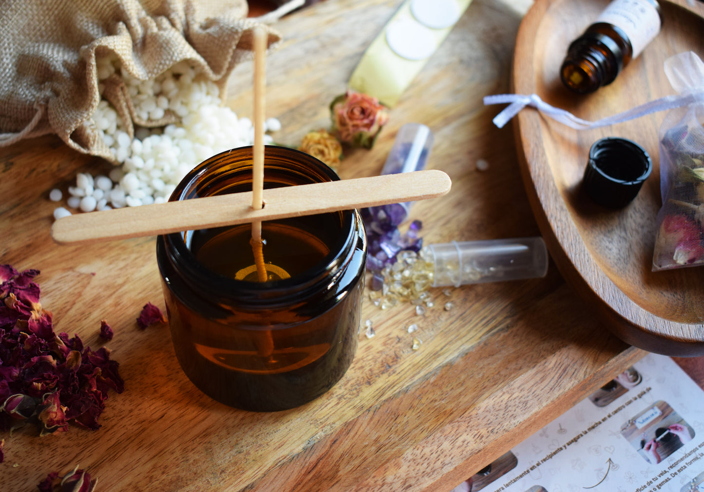 Kit para hacer velas DIY Black