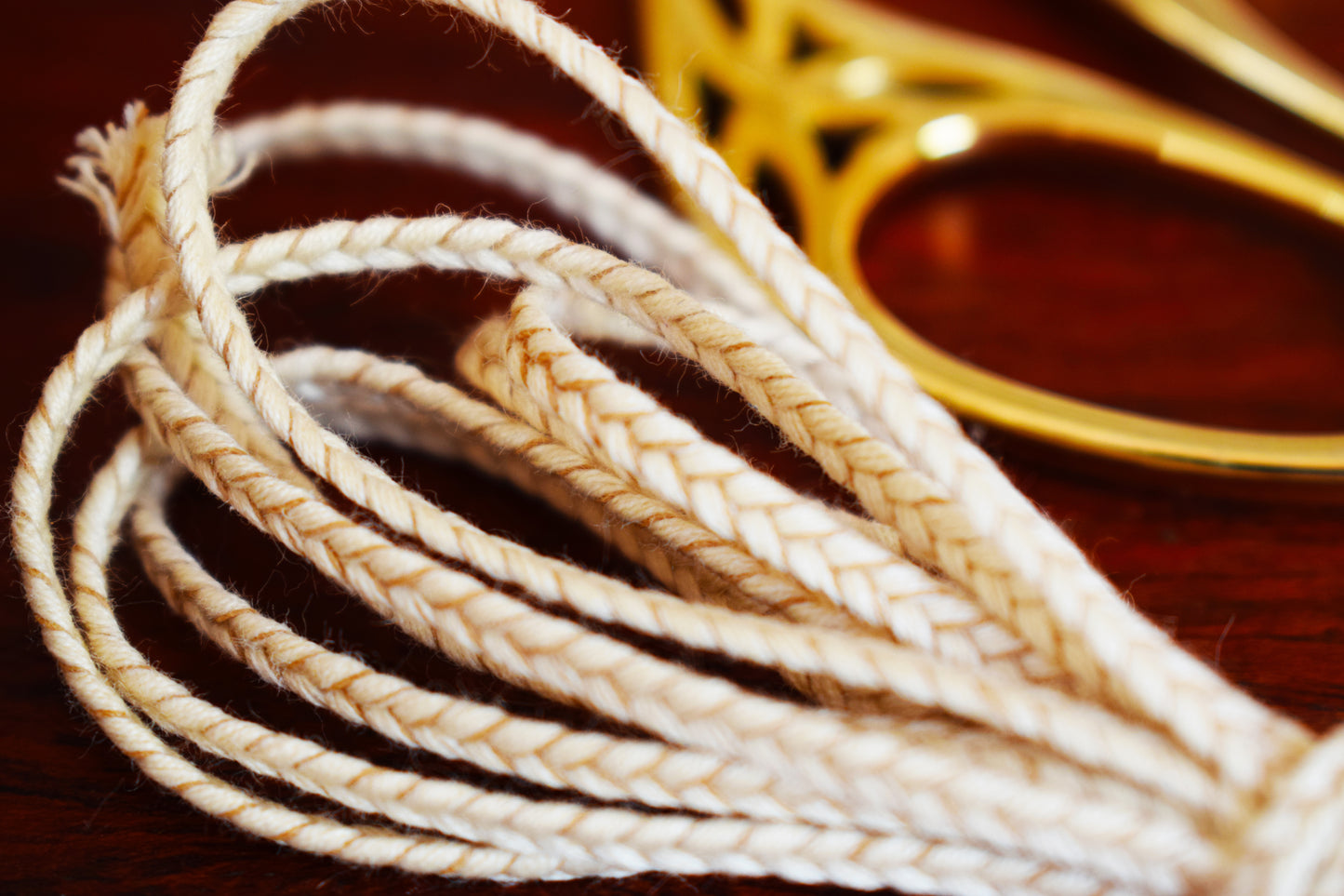 TCR Unwaxed cotton wick