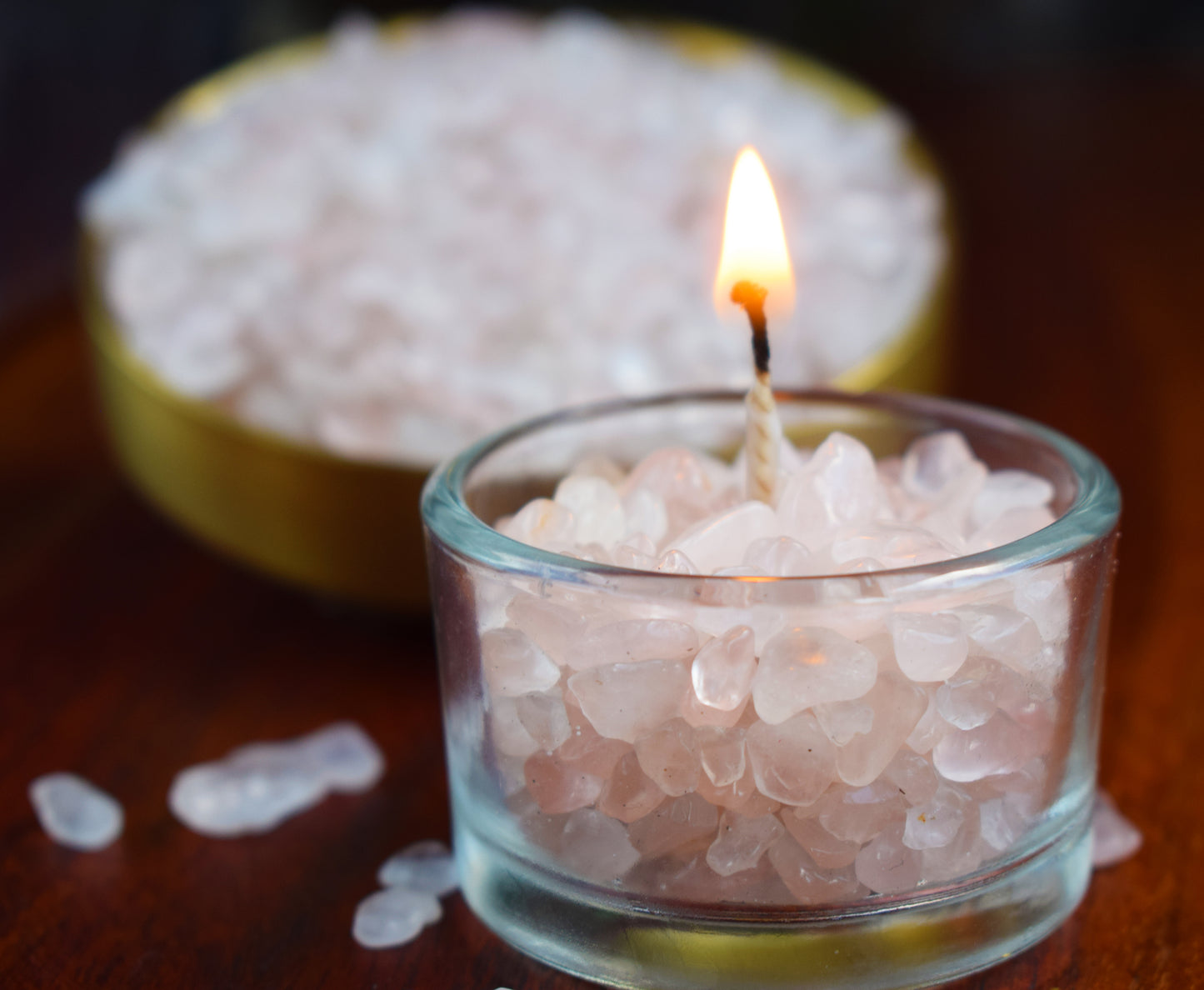 Rose Quartz Chips 50g