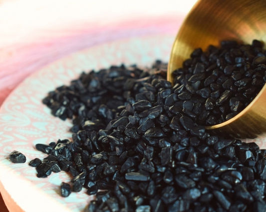 Mineral Turmalina Negra en chips