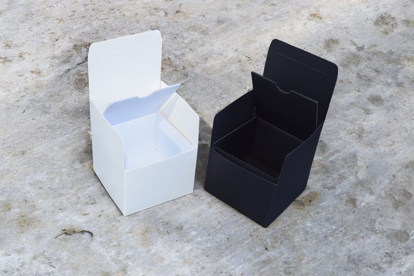 Packaging para velas y jabones: Caja con refuerzo