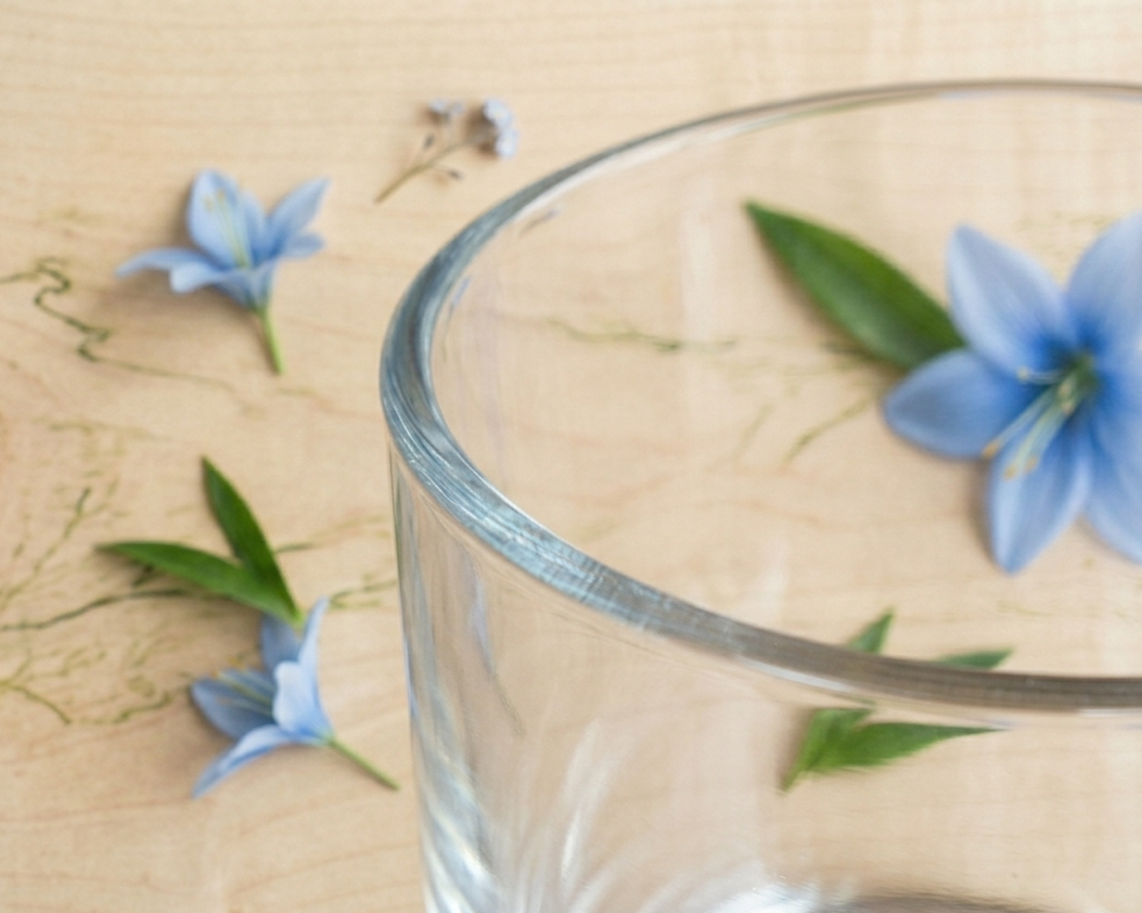 Vaso de Cristal apto para Velas 250 ml