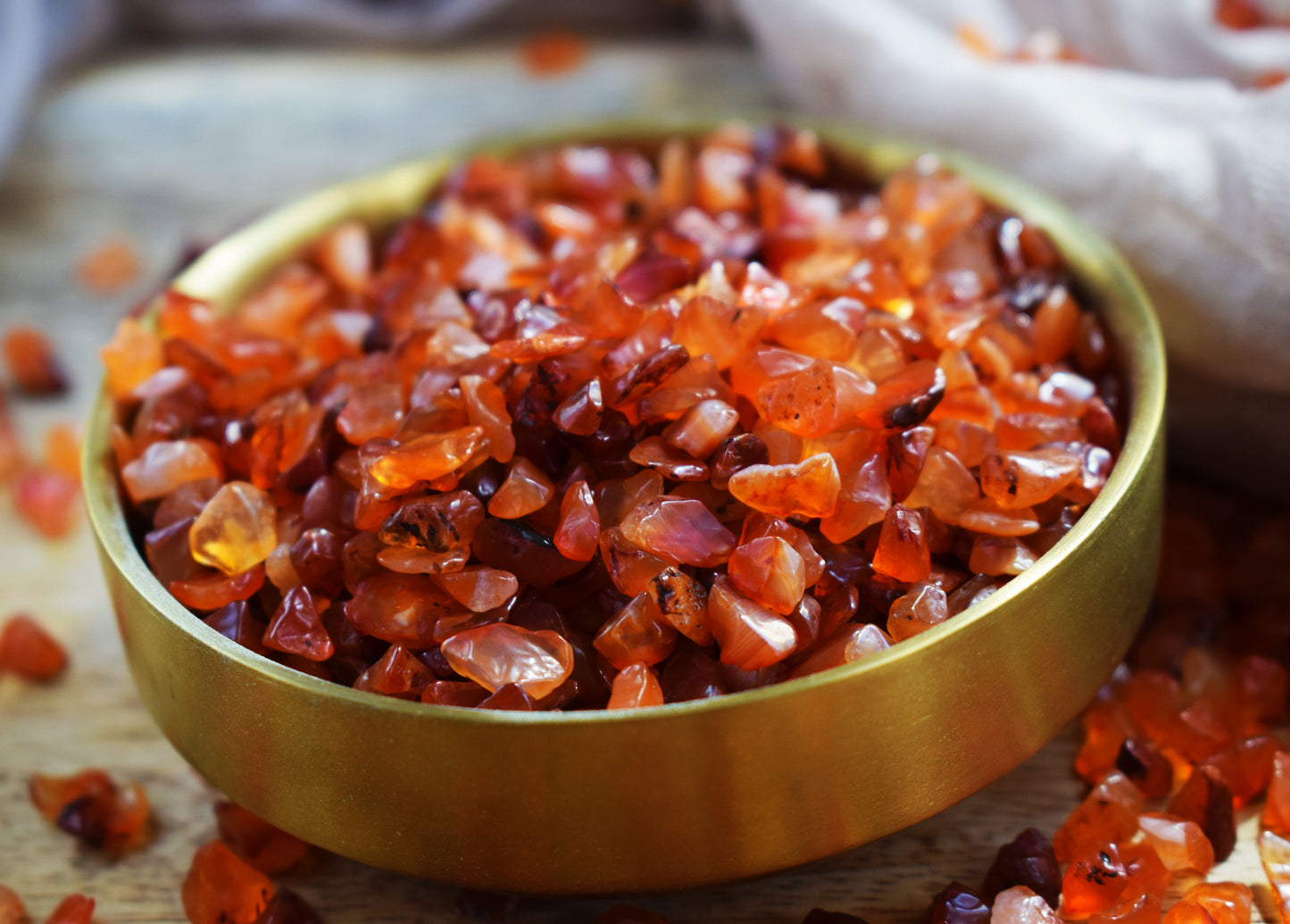 Mineral Carneola en chips 50g