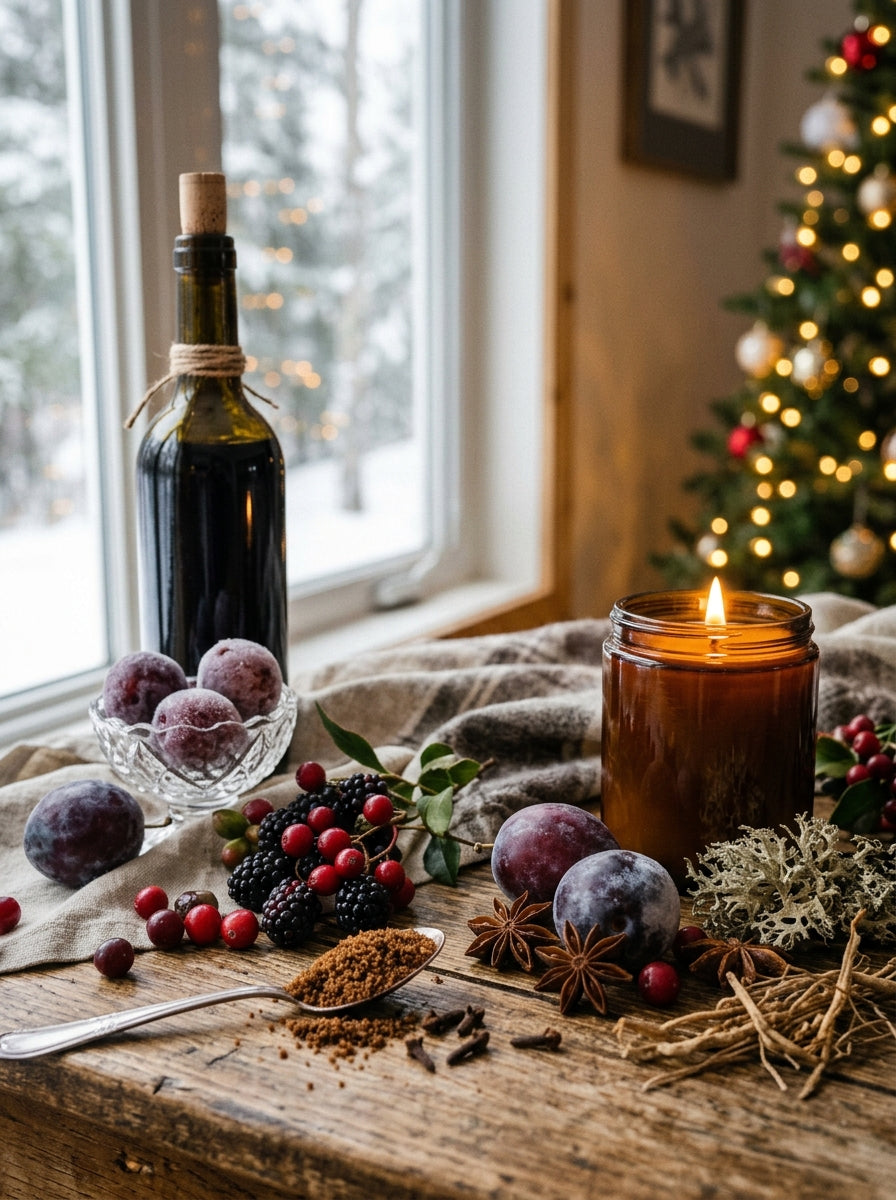 New! Fragancia Winter Merlot & Sugarplum