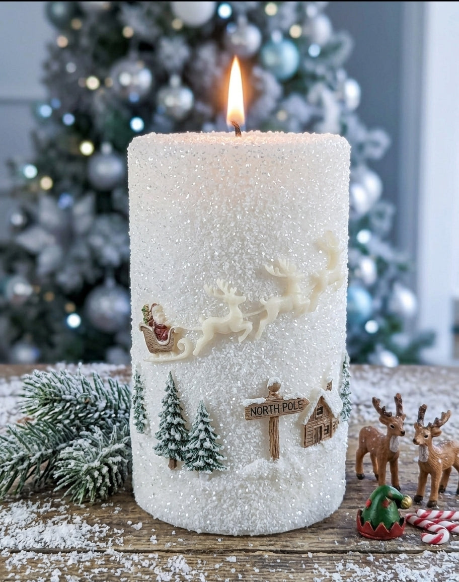 Glitter Biodegradable White Diamonds