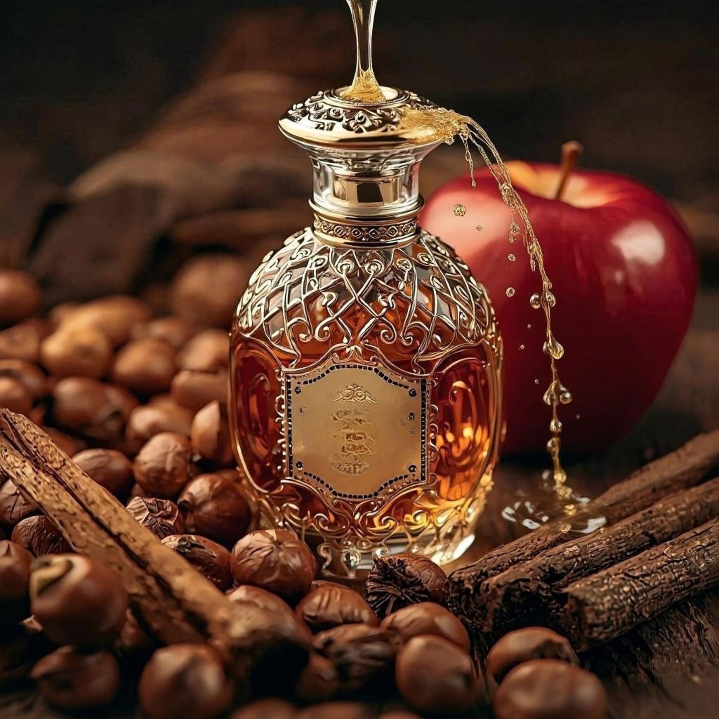 NEW! Fragancia Spiced Hazelnut & Apple Wood