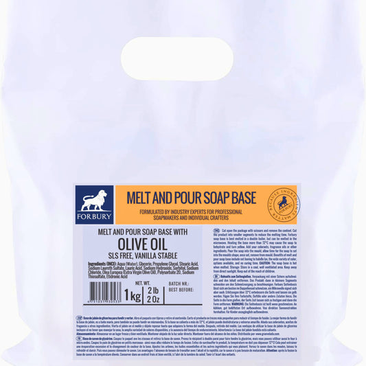 NOVEDAD: Base para hacer jabón de glicerina con Aceite de Oliva SSL FREE