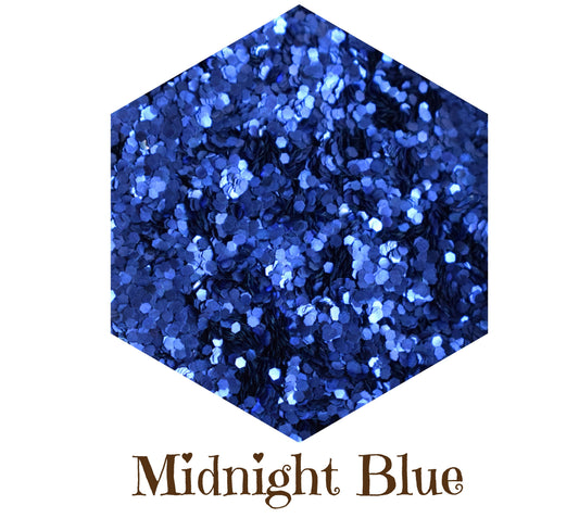 NEW! Glitter Biodegradable Midnight Blue
