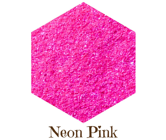 NEW! Glitter Biodegradable Neon Pink